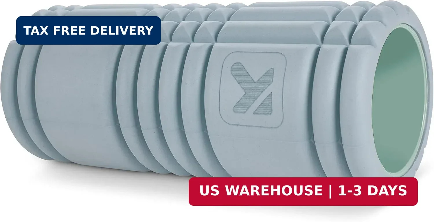 Performance Therapy Grid Patented Multi-Density Foam Massage Roller (80% Recycle