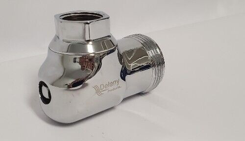 DELANY TRU STOP 1" 1/2 X 1" ANGLE CONTROL STOP FOR SLIP FIT CONNECTION