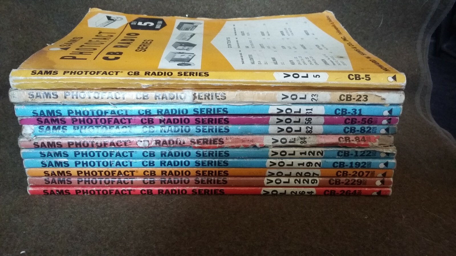 Vintage Sams Photofact CB Radio Series Service Manuals 1964-1979 You Choose