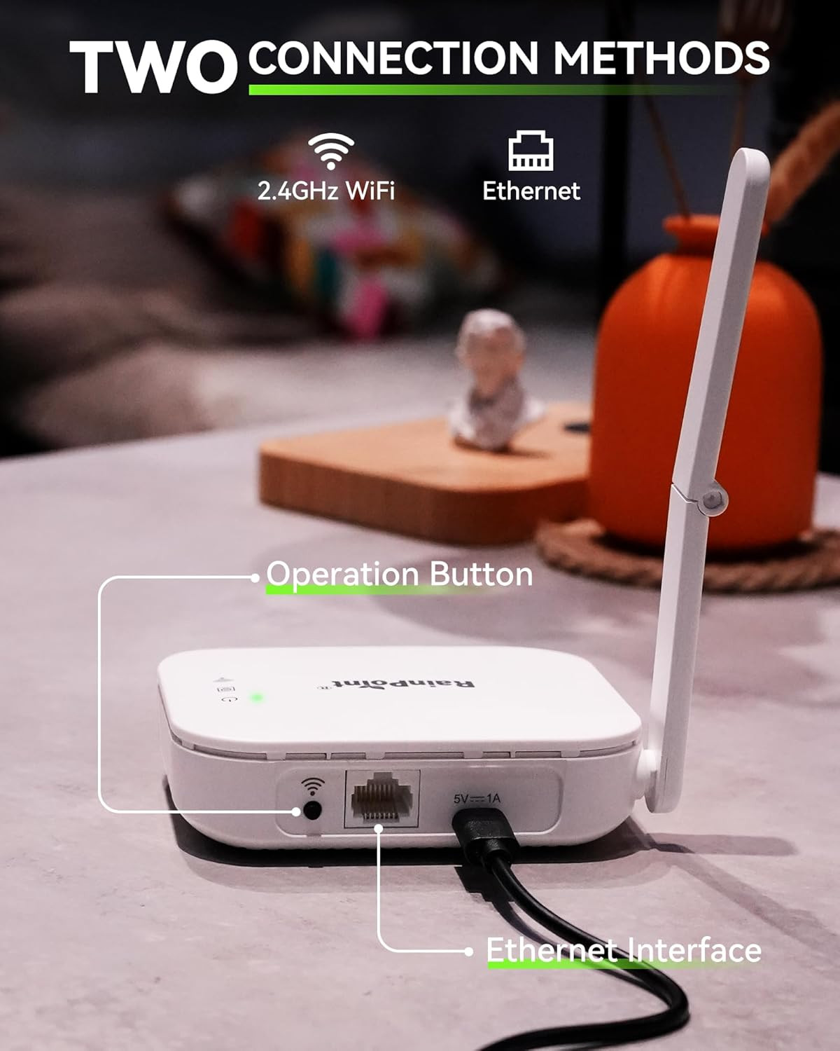 Smart Wifi Water Timer for Garden Hose with Rain Delay & Ethernet Support