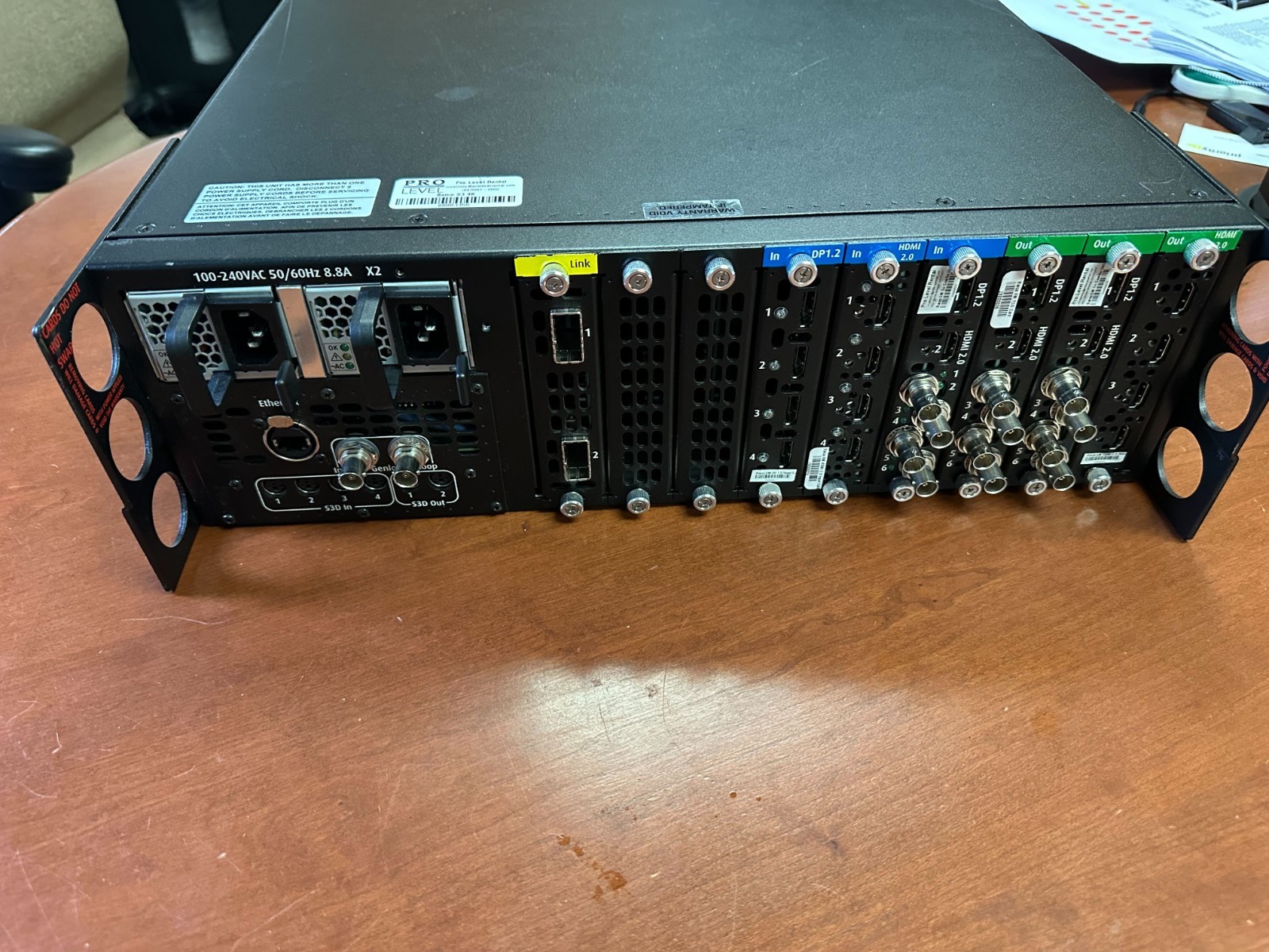 Barco S3 Tri Combo 4k Event Master Screen Management System with GEN2 Cards