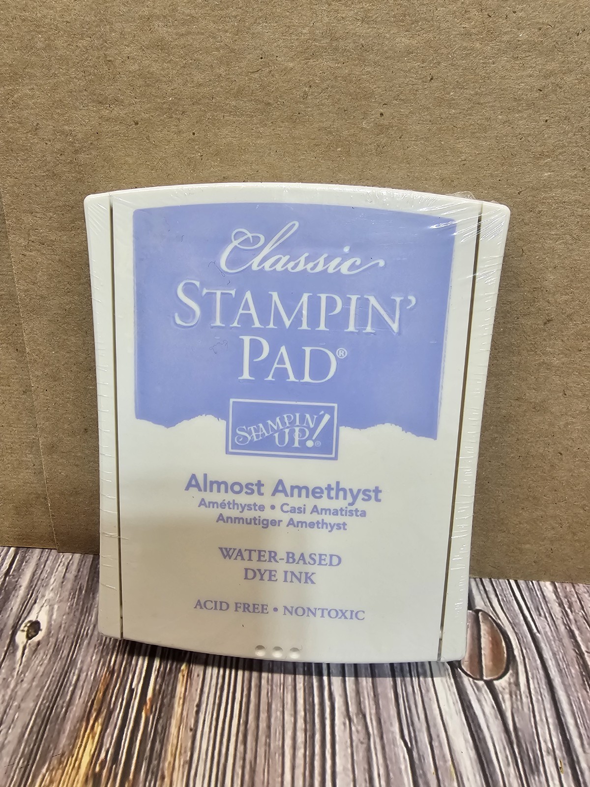 STAMPIN' UP! ALMOST AMETHYST Classic Ink pad NEW NEVER OPENED Water Based Ink