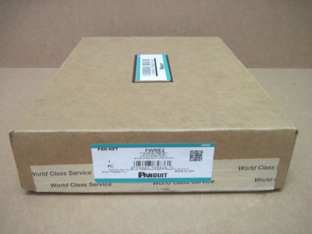 Panduit Pan-Net FWME2 Opticom Fiber Wall Mount Enclosure 2 FAP/FMP Panels