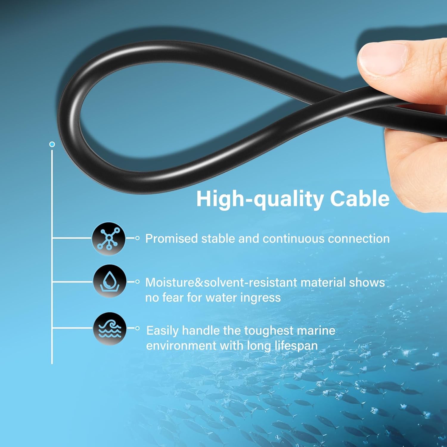 for Lowrance NMEA 2000 (N2K) 6m-Foot Drop Cable Backbone Cable Extension Cable