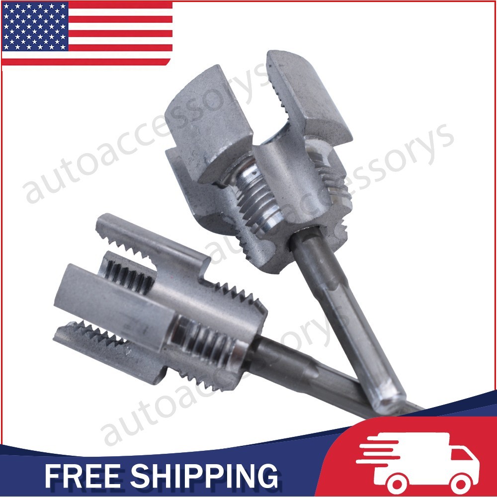 2pcs Integrated Internal & External Pipe Threading-Tool,PVC Pipe Threader Kit