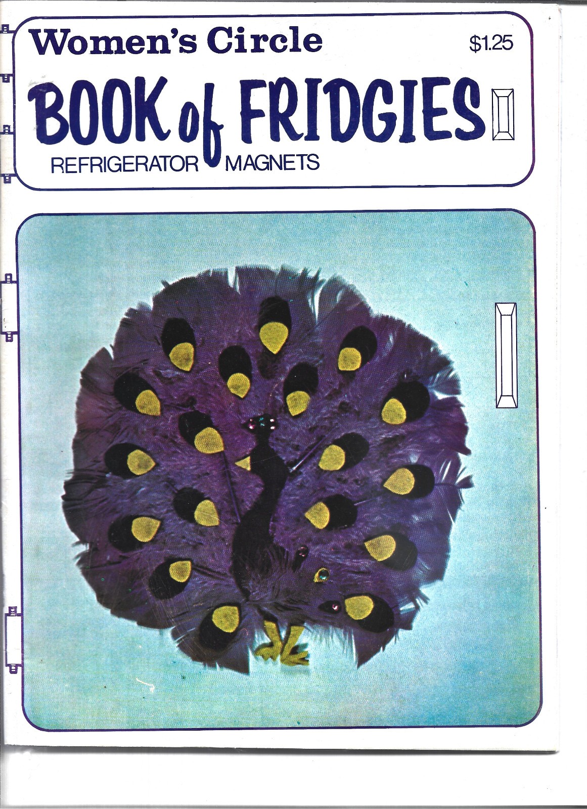Vtg 1978 Women's Circle "Book of Fridgies Refrigerator Magnets" 65 Page Booklet
