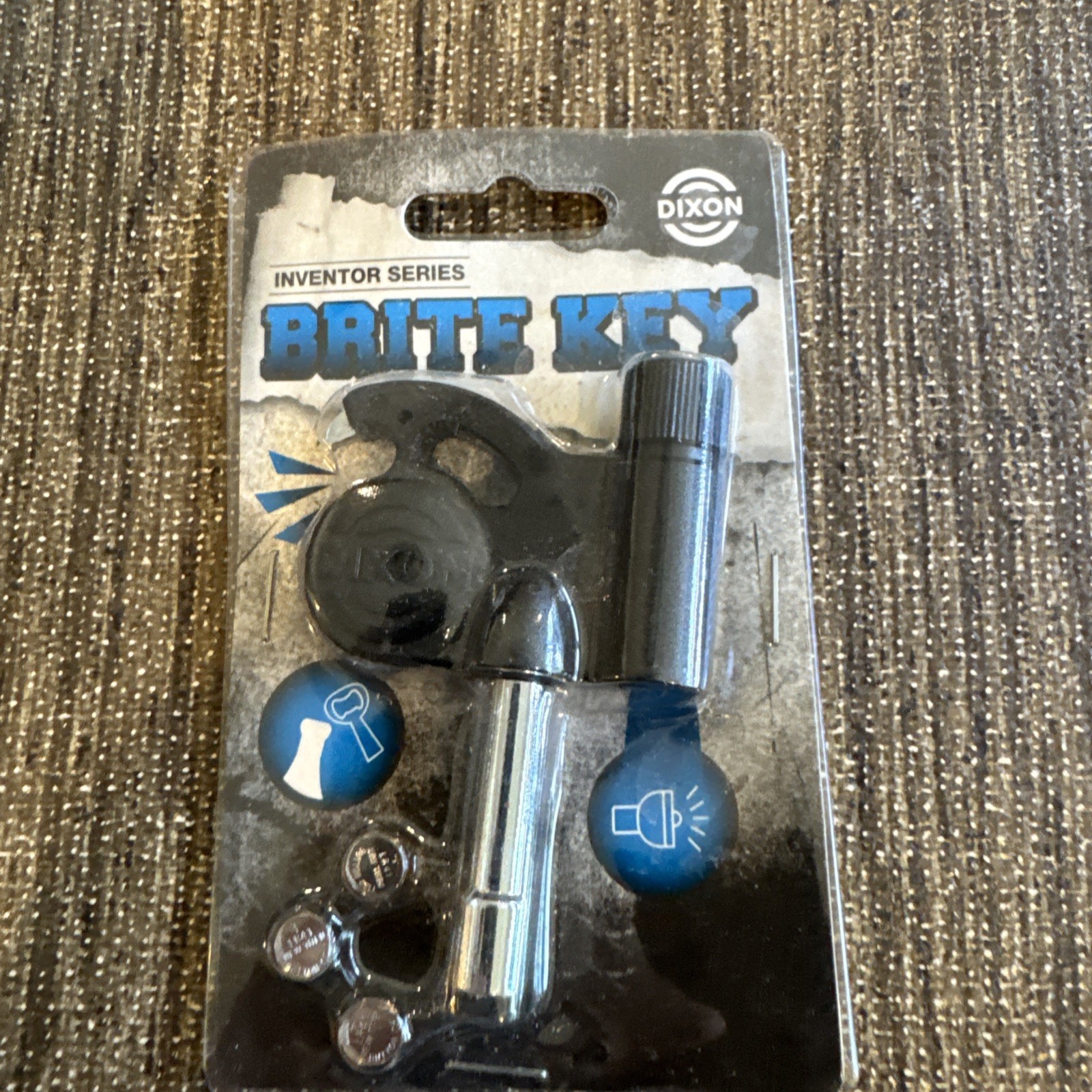 Dixon Brite Key Drum Key w LED Flashlight & Bottle Opener