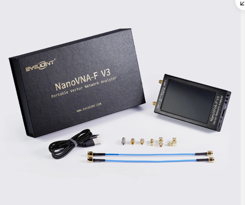 1pcs New  SYSJOINT vector network analyzer 1M-6G NanoVNA-F V3