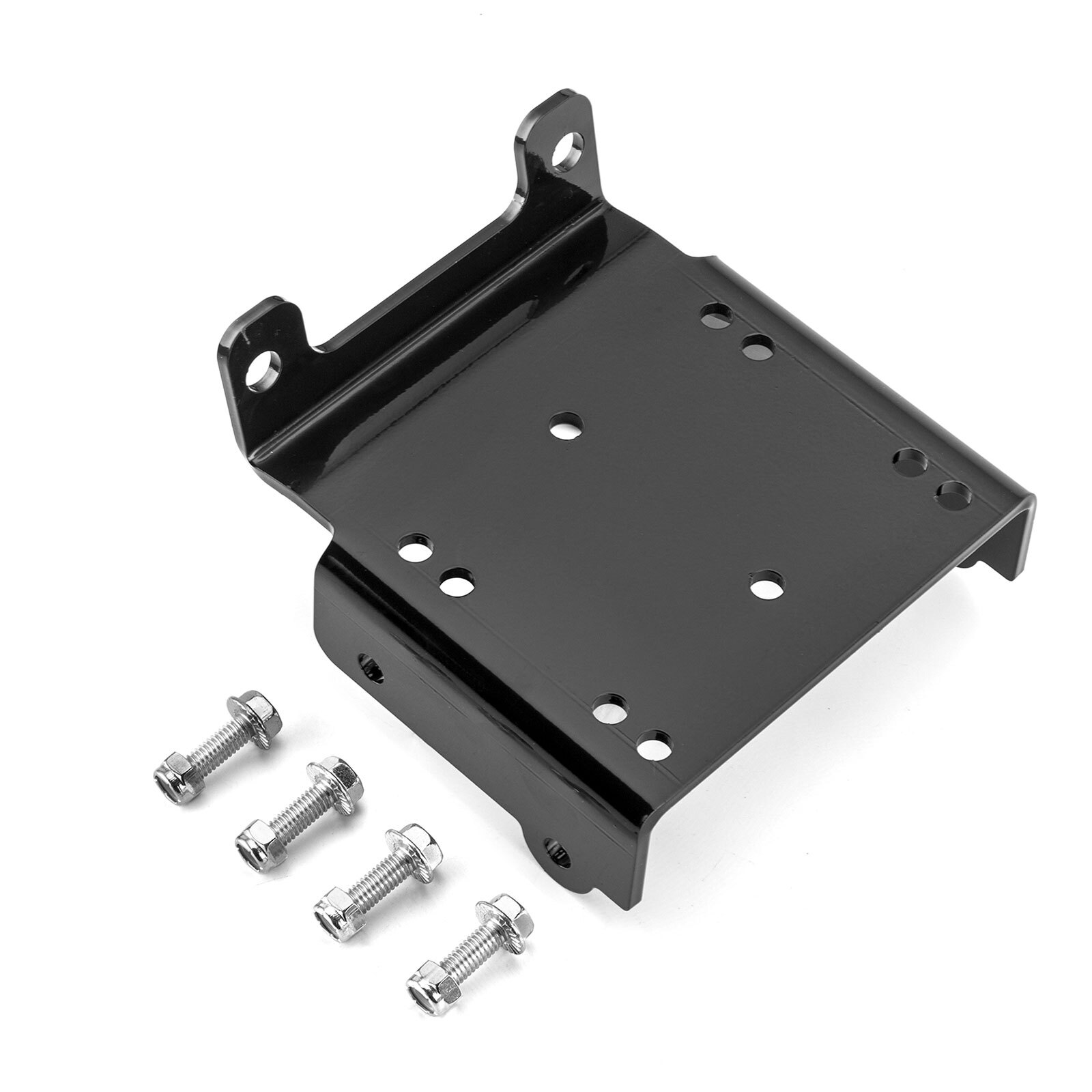 Heavy-Duty Steel ATV Winch Mount For Suzuki King Quad 450/500/700/750 2005-2026