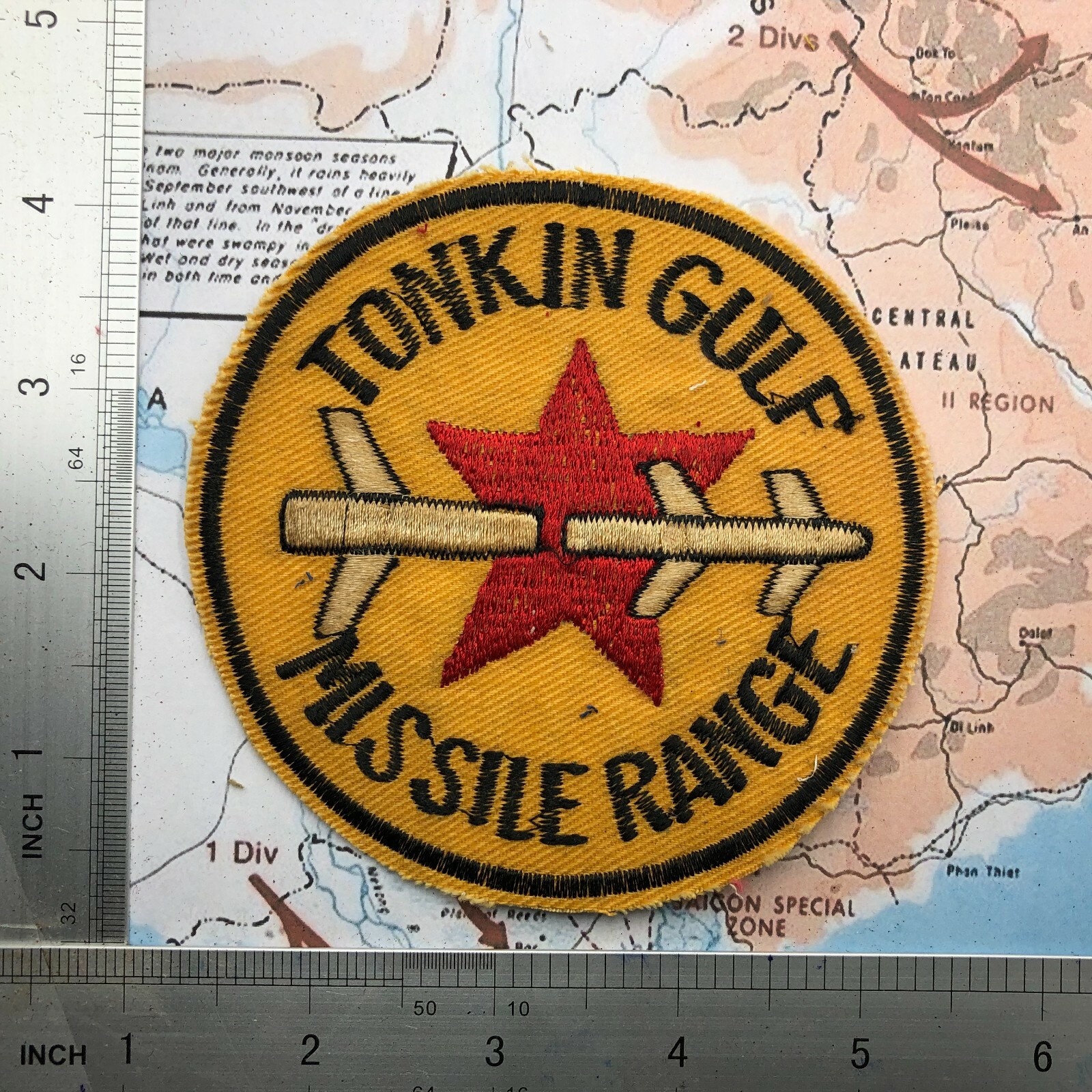PATCH , USAF TONKIN GULF  patch