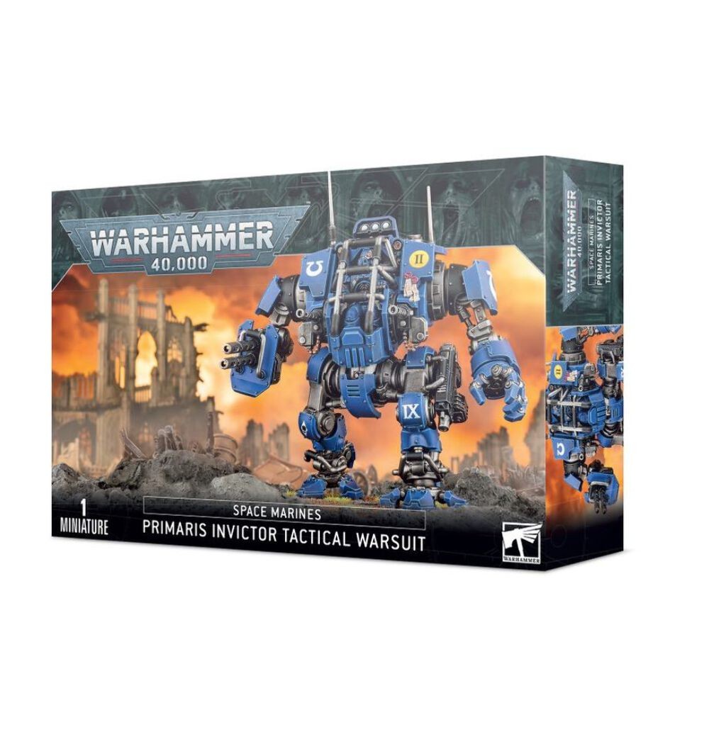 Space Marines Primaris Invictor Tactical Warsuit Warhammer 40k