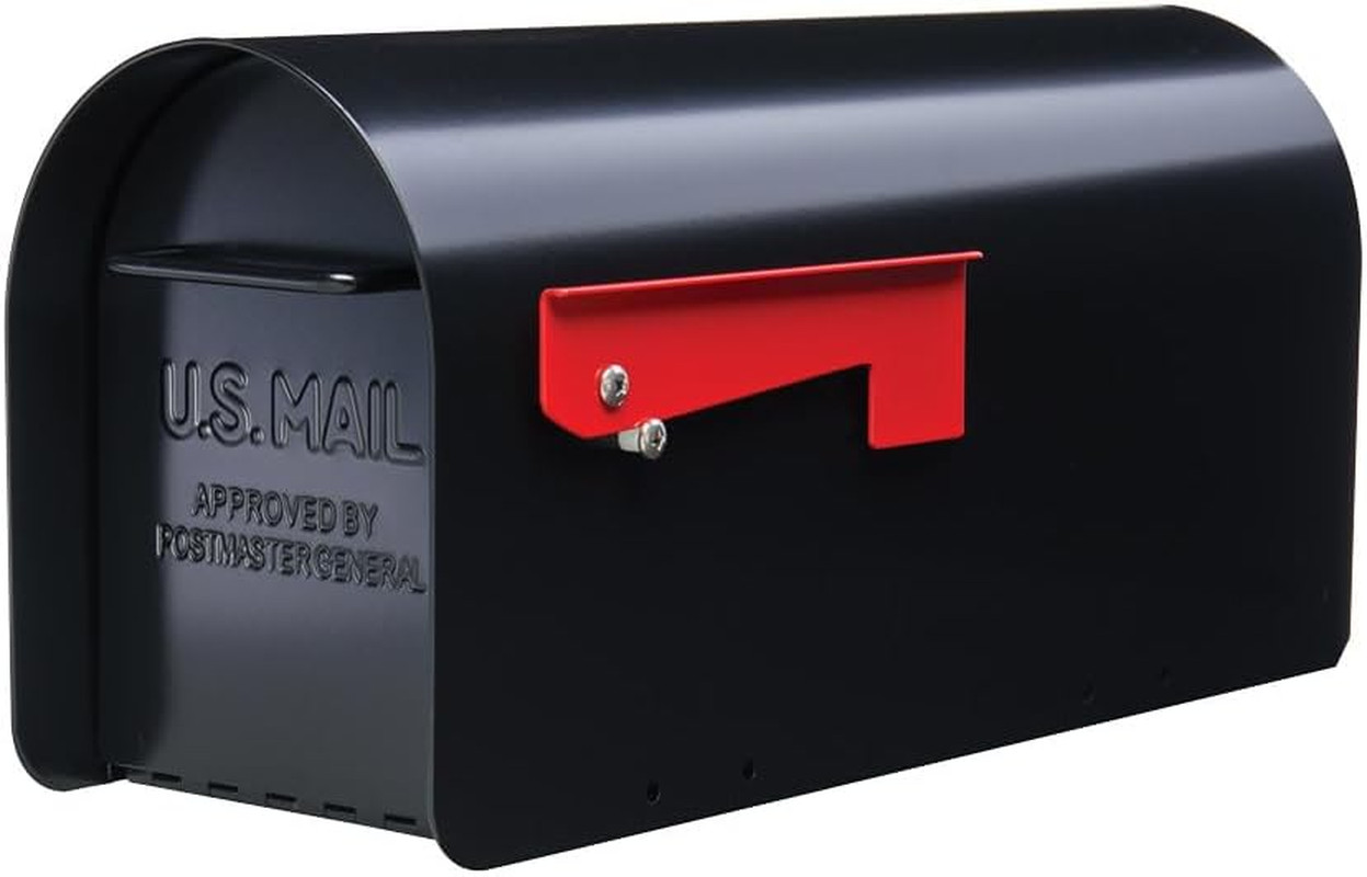 Ironside Large Capacity Galvanized Steel Black, Post-Mo