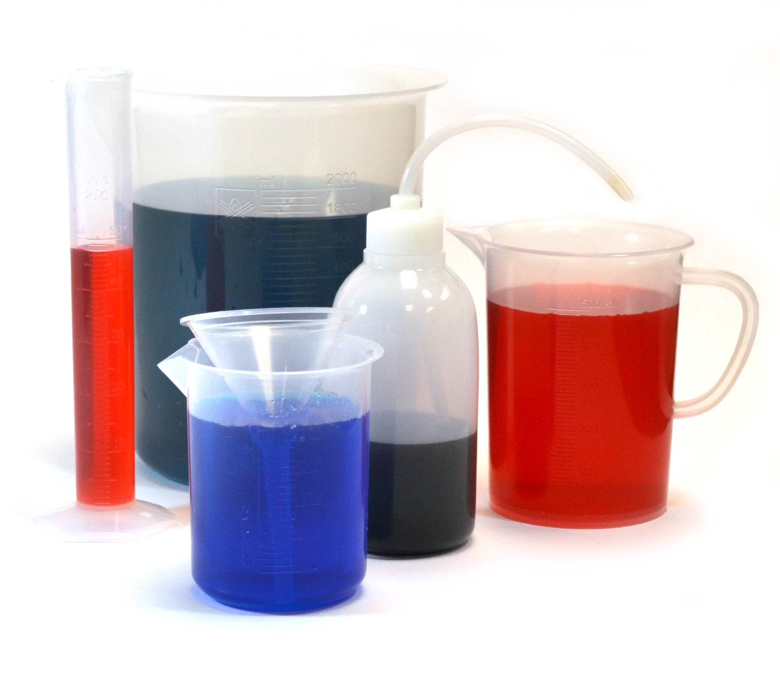 Future Scientist's Laboratory Plastic Bath Kit - Measure, Squirt, and Pour