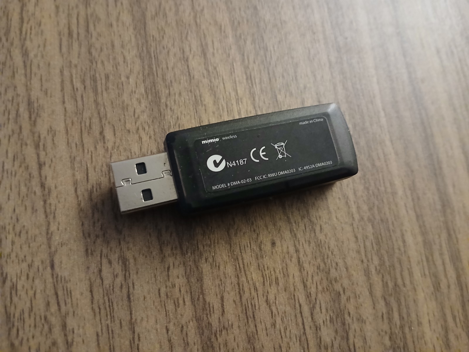 Mimio Wireless Receiver N4187 Model DMA-02-03