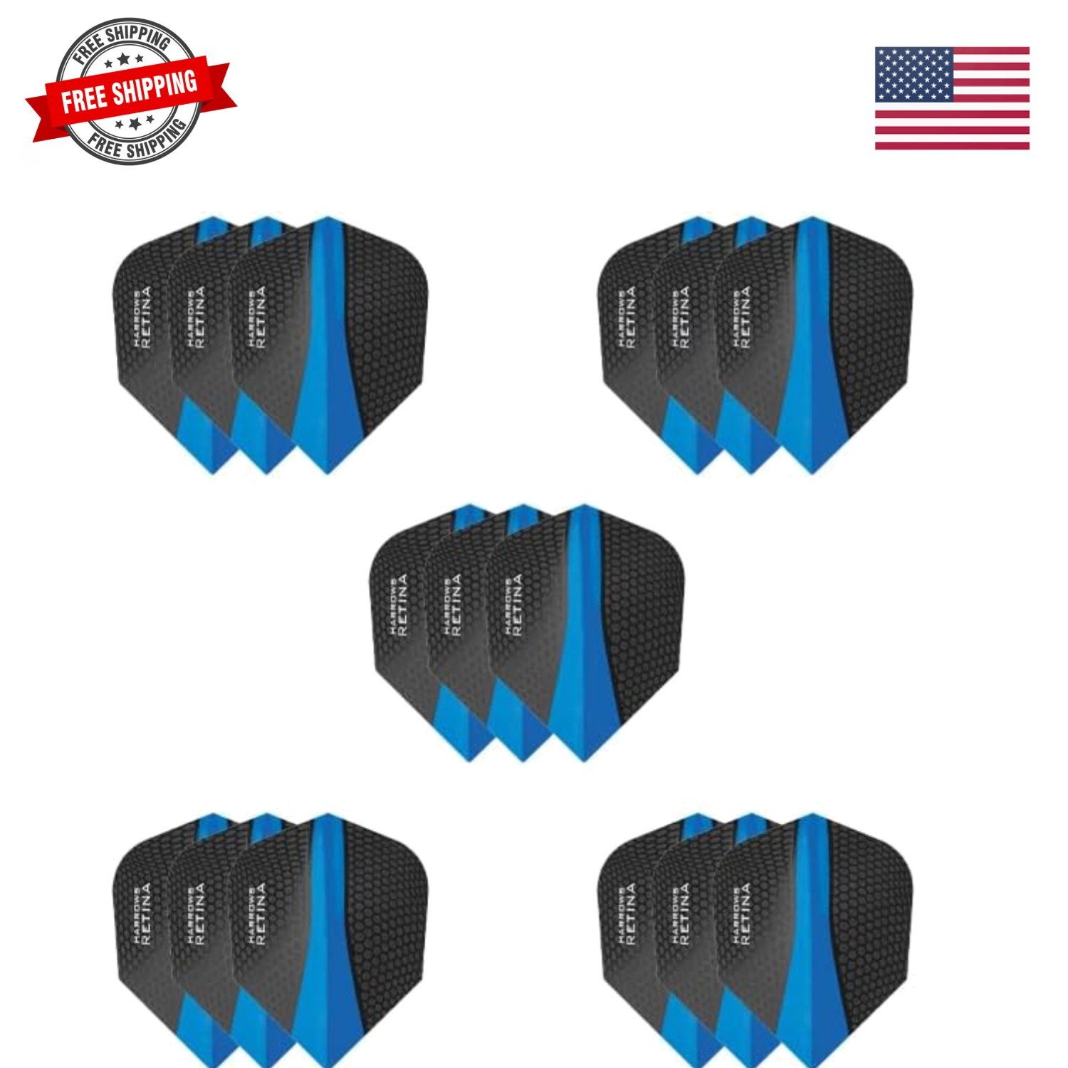 Retina |  Extra Strong 100 Micron Dart Flights in Standard Shape …