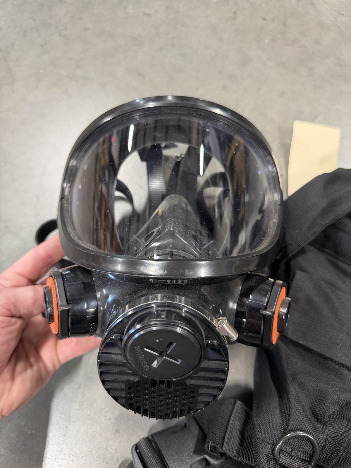 3M Safety 7800S-Large Full Face Piece Respirator Silicone Mask New No Box