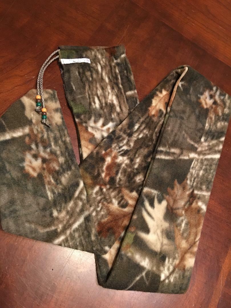 Handmade Archery Fleece Bow Sock Sleeve Case 62"x5" Recurve Traditional