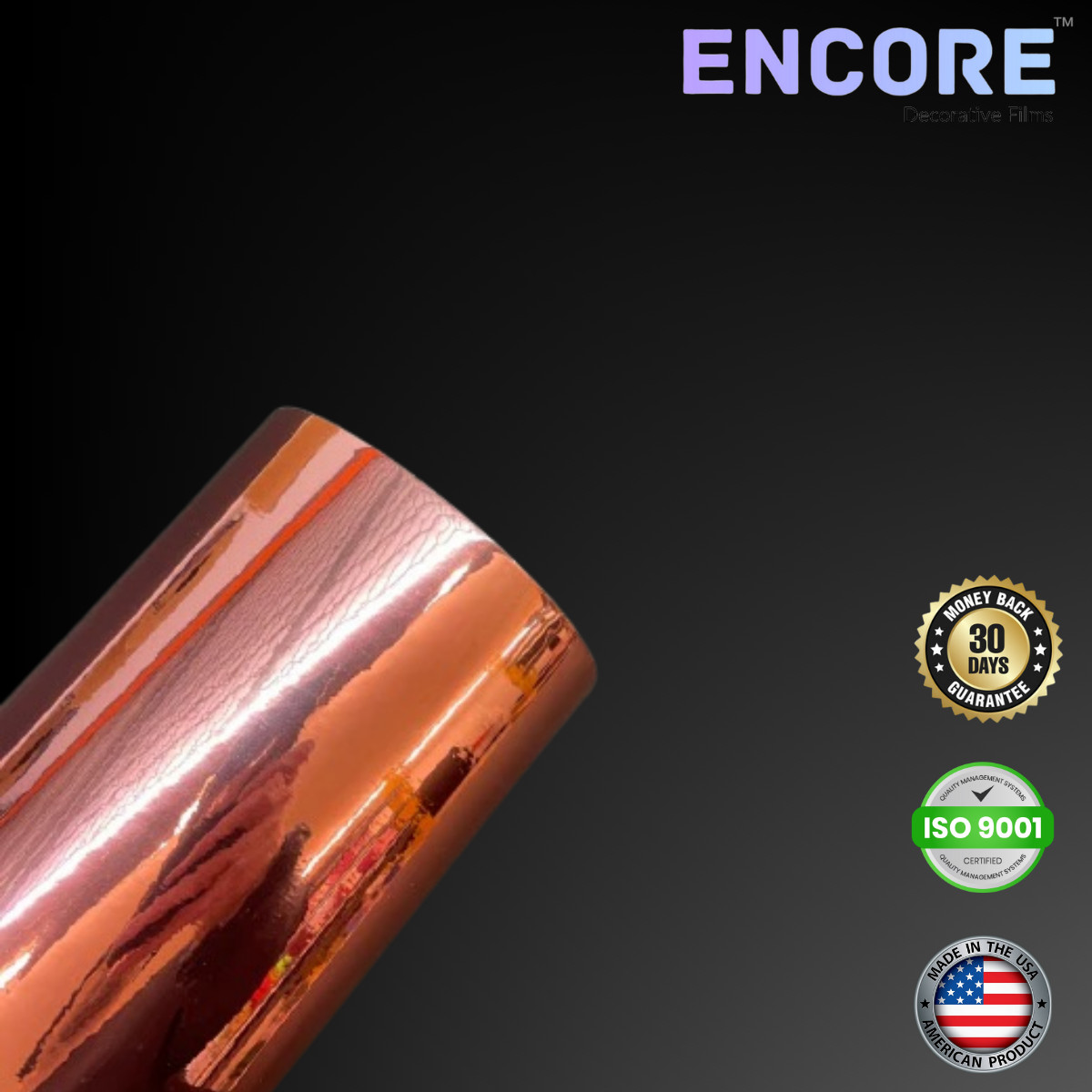 Encore® EFX21 Mirror Pink Adhesive Vinyl for Decals/Stickers - MADE IN USA
