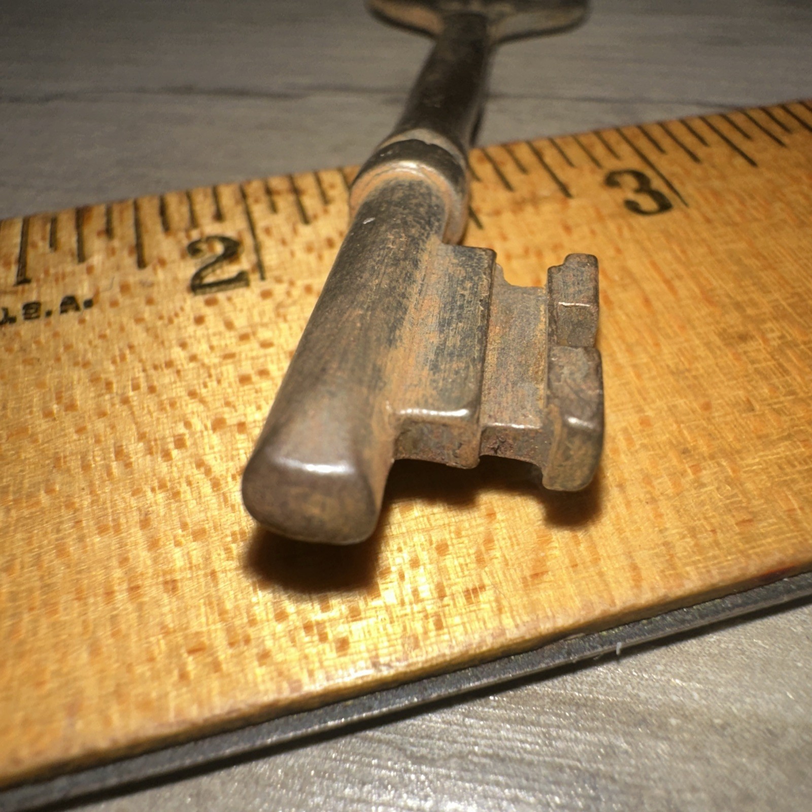 Antique Corbin Skeleton Key #M16 Solid Barrel Key