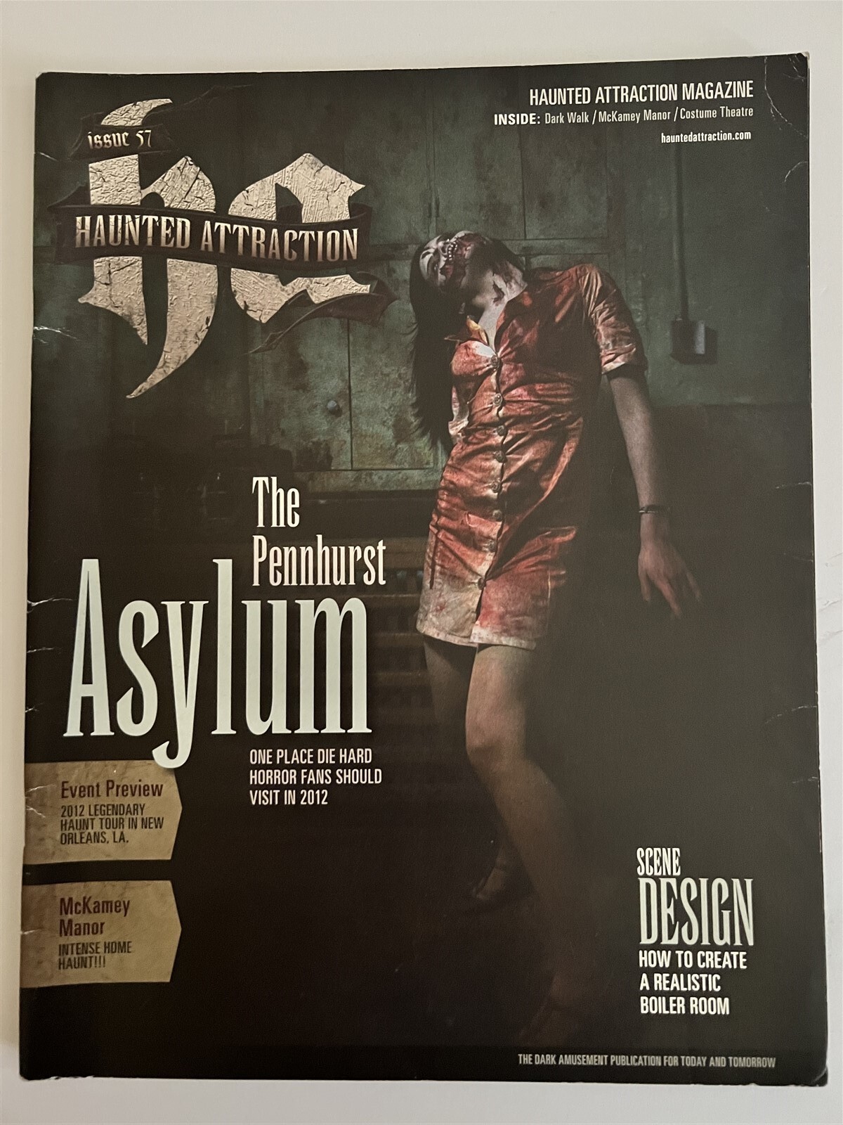 HAUNTED ATTRACTION #57 HAUNTED ATTRACTION/HOUSE HOW TO MAGAZINE