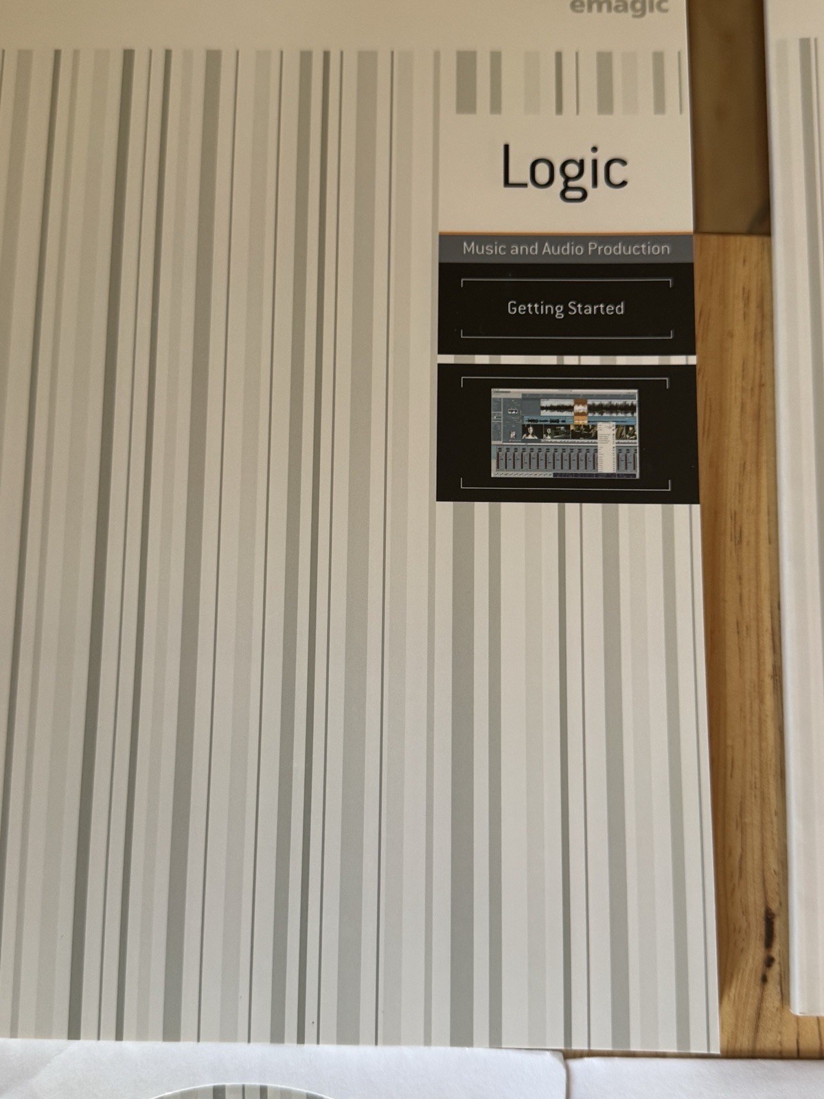 Emagic Logic Express 6 Daw Software for Mac Cd Rom with USB Key Complete In Box