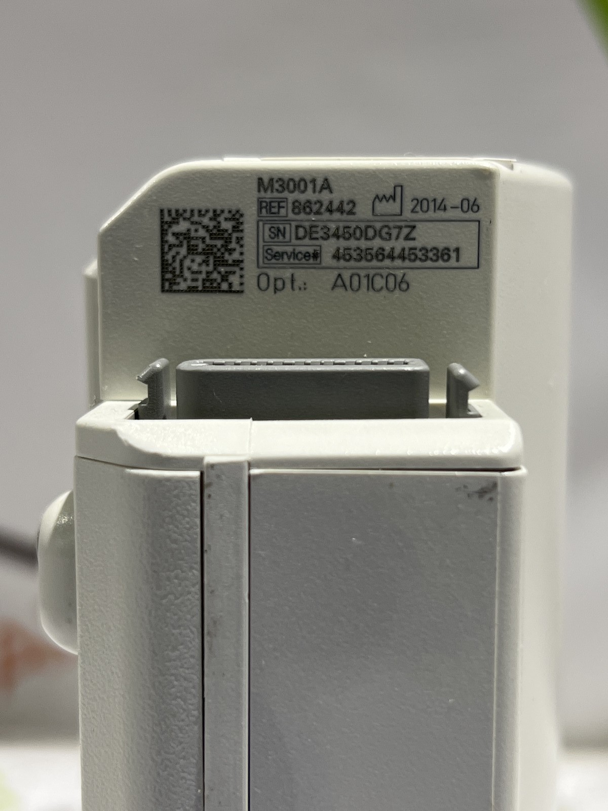 Philips M3001A-A01C06 Fast SpO2, NIBP, ECG, Temp, IBP MMS Module