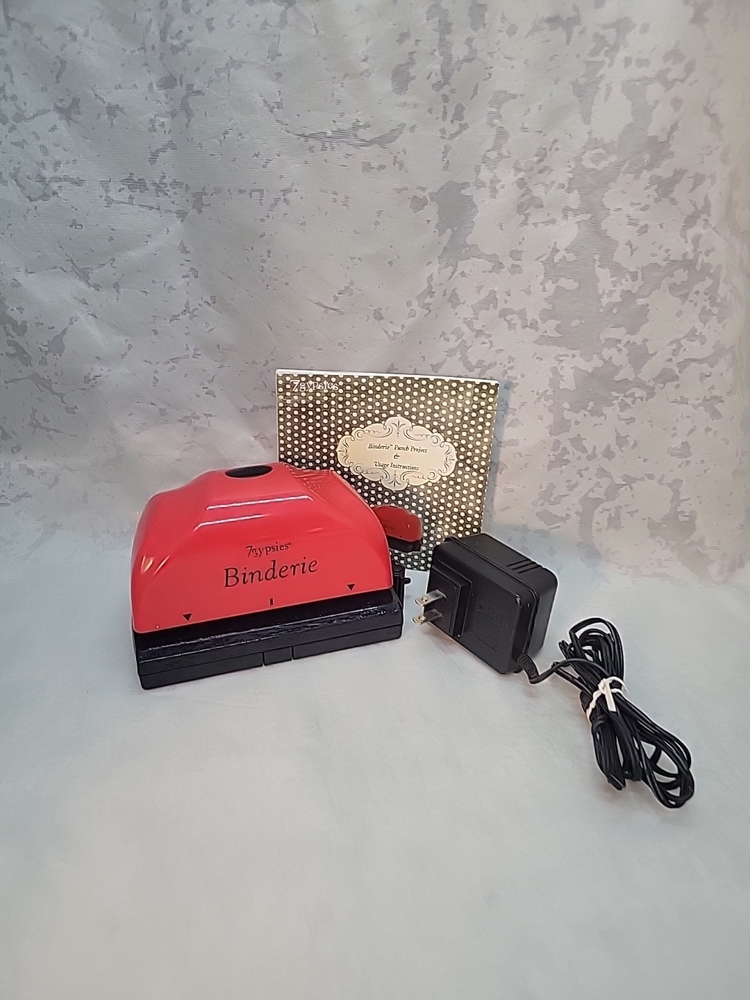 7 Gypsies Binderie Hole Punch Binder, Adapter, Instructions Pre-owned