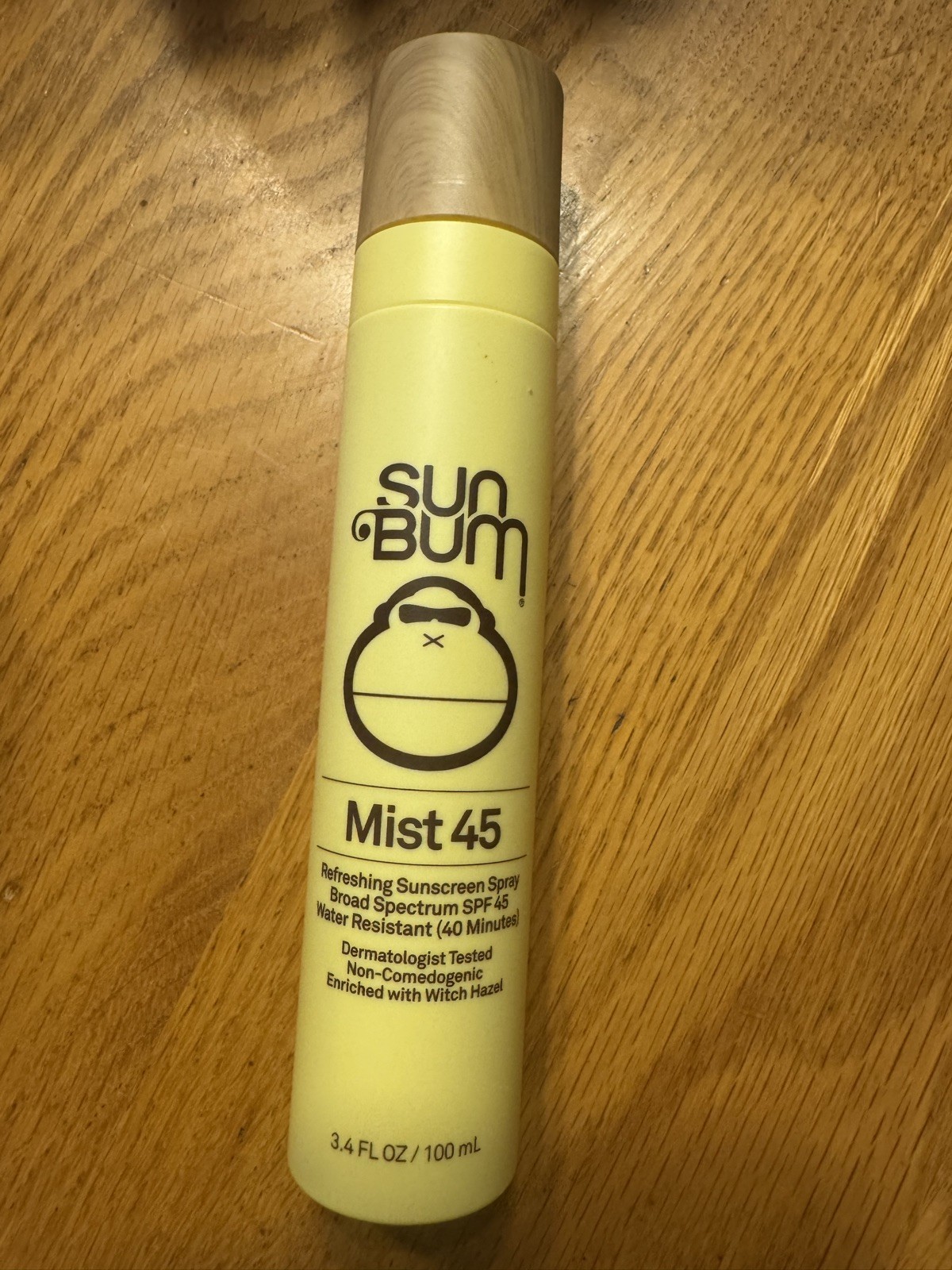 Sun Bum Refreshing Sunscreen Spray Mist SPF 45 Sheer Protection 3.4 Fl. Oz