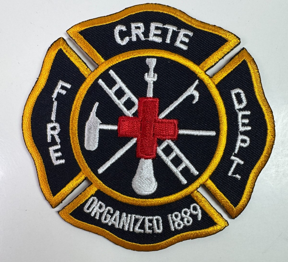 Crete Fire Illinois IL Patch Q10
