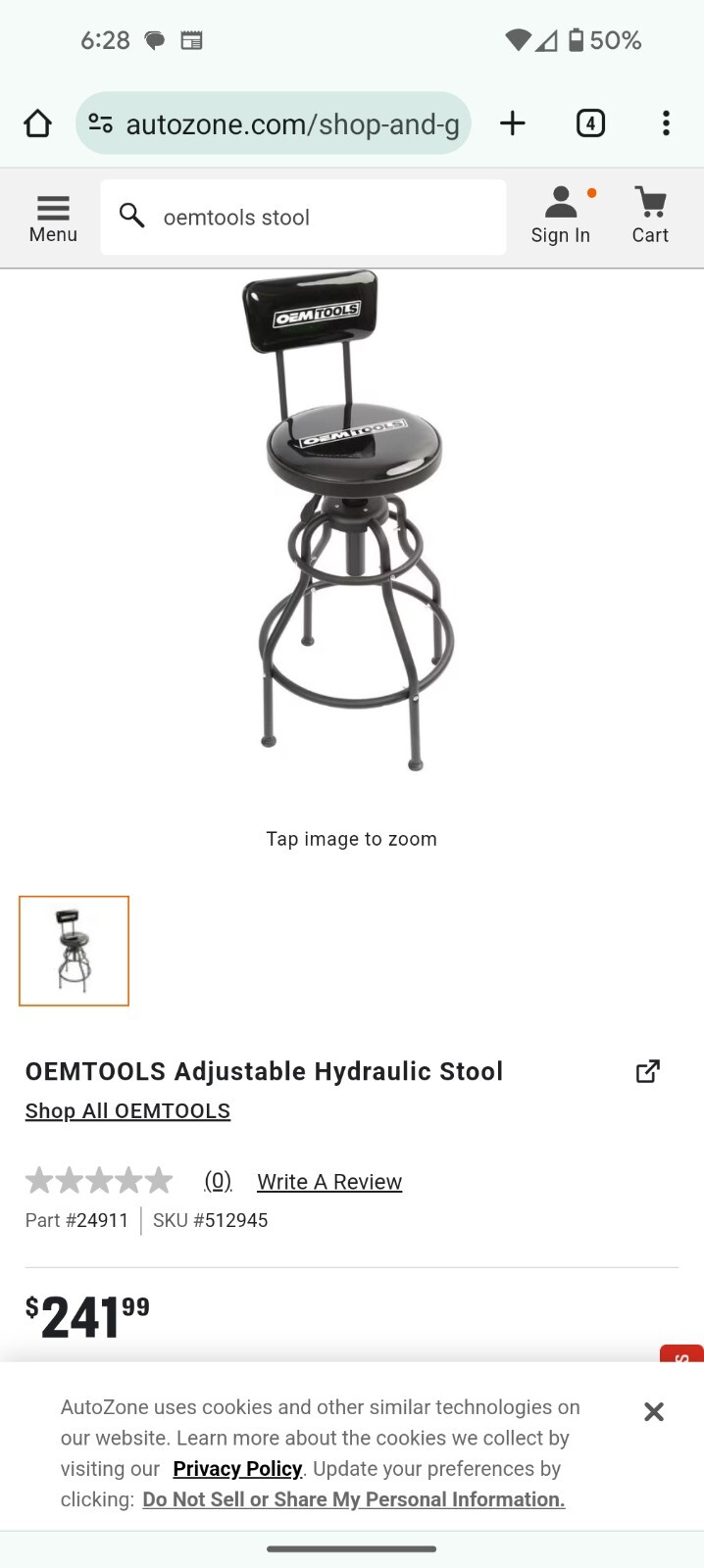 OEMTools shop stool seat Set (2)