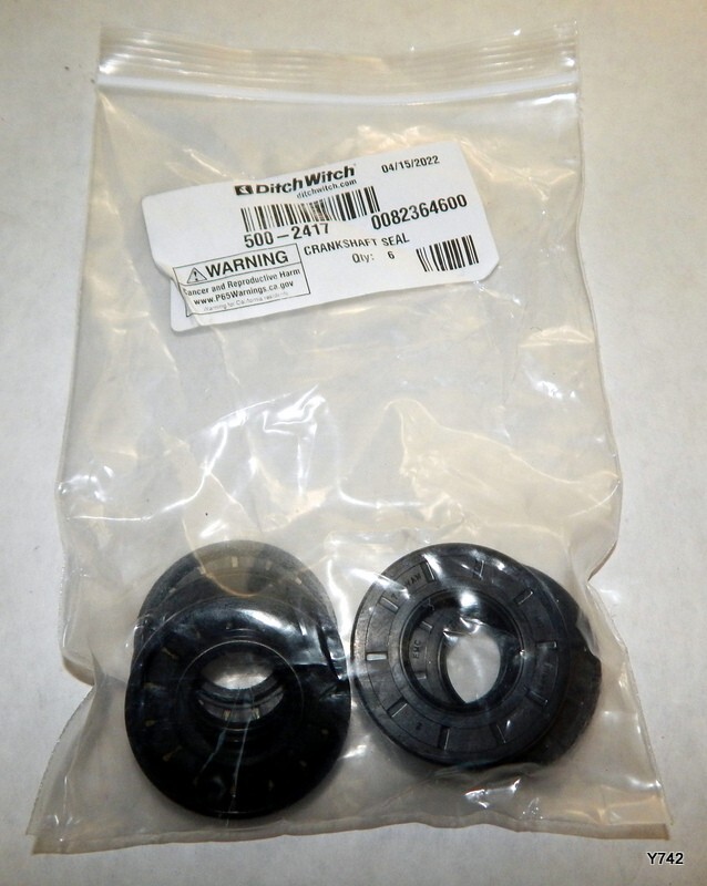 6 PCS Ditch Witch Crankshaft Seals 500-2417