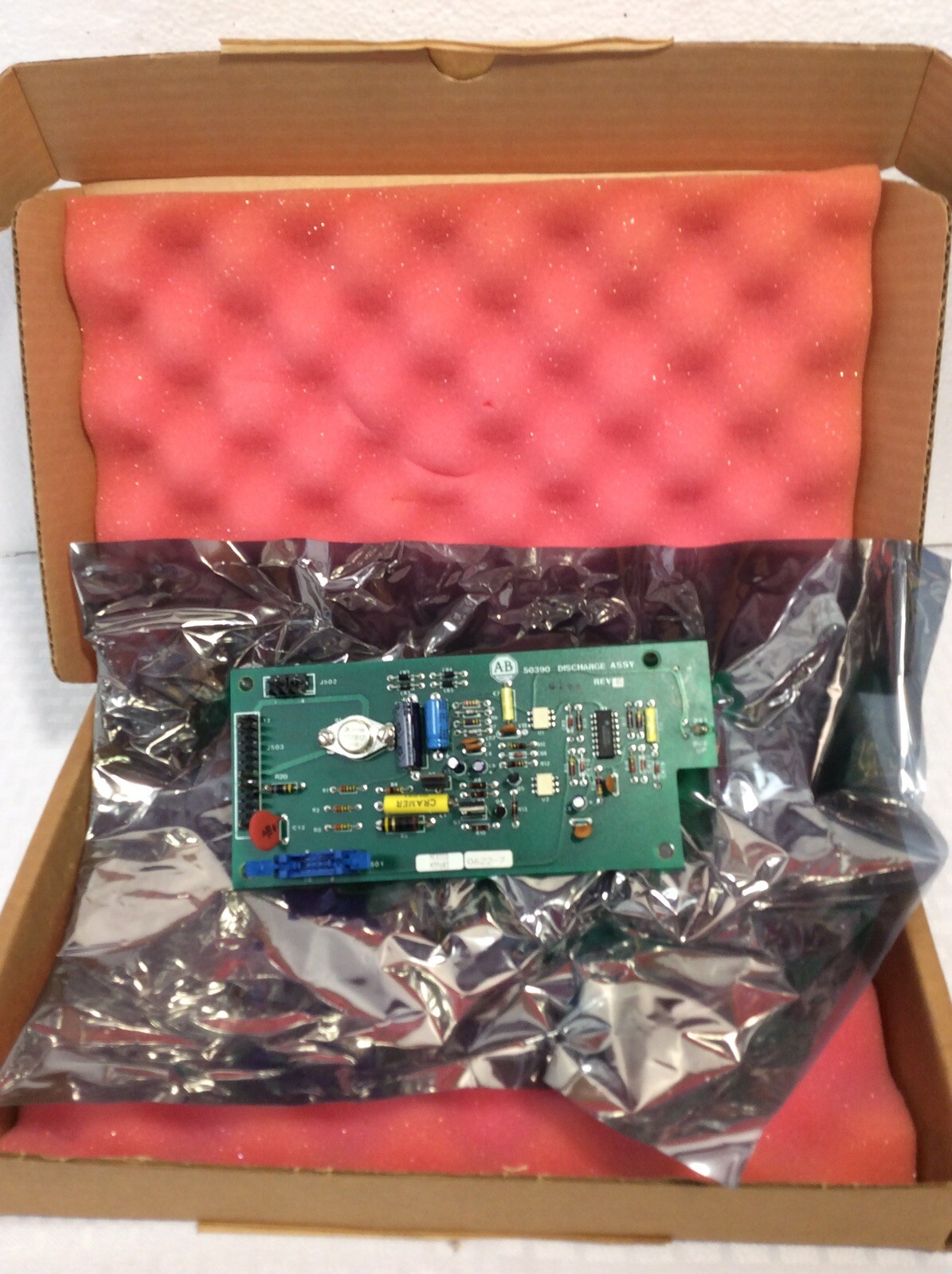 New Old Stock Allen Bradley AB 50390 Discharge Board  Rev 05