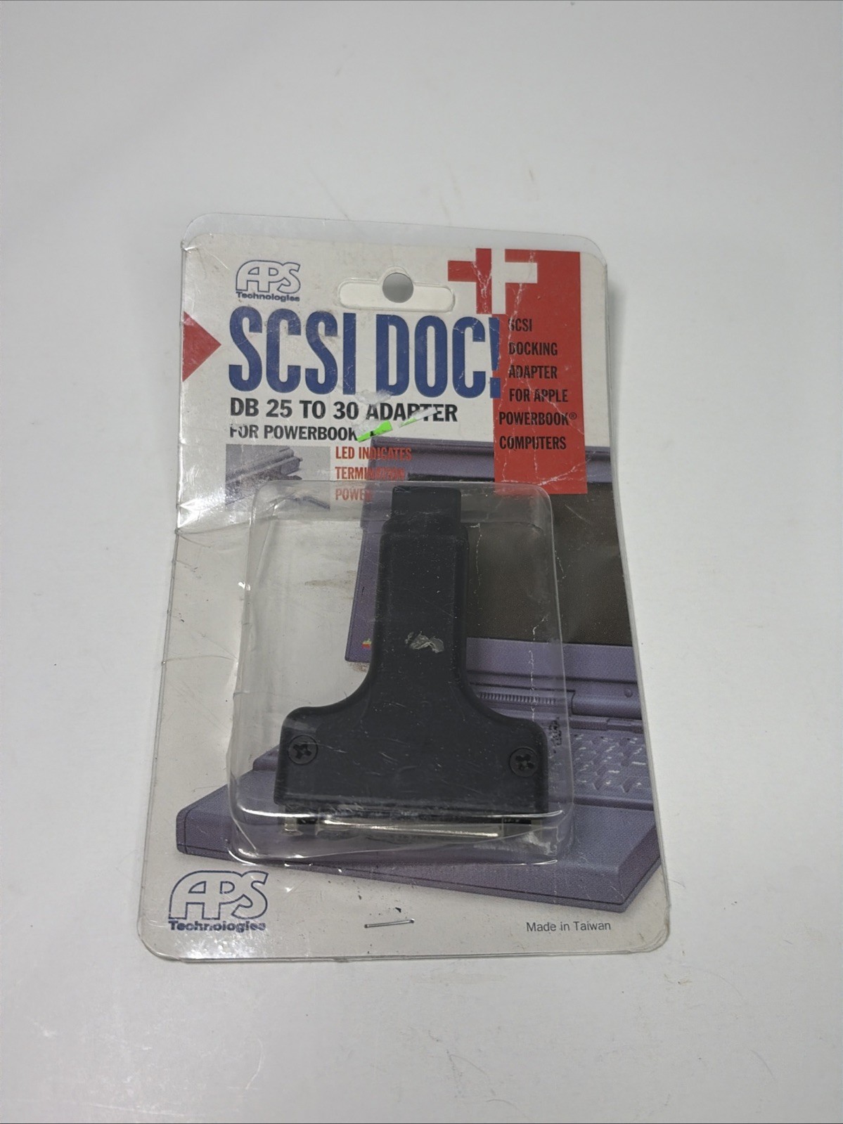 APS Tech Apple PowerBook HDI30 to DB25 Female HDI APS SCSI Dock Adapter - NOS