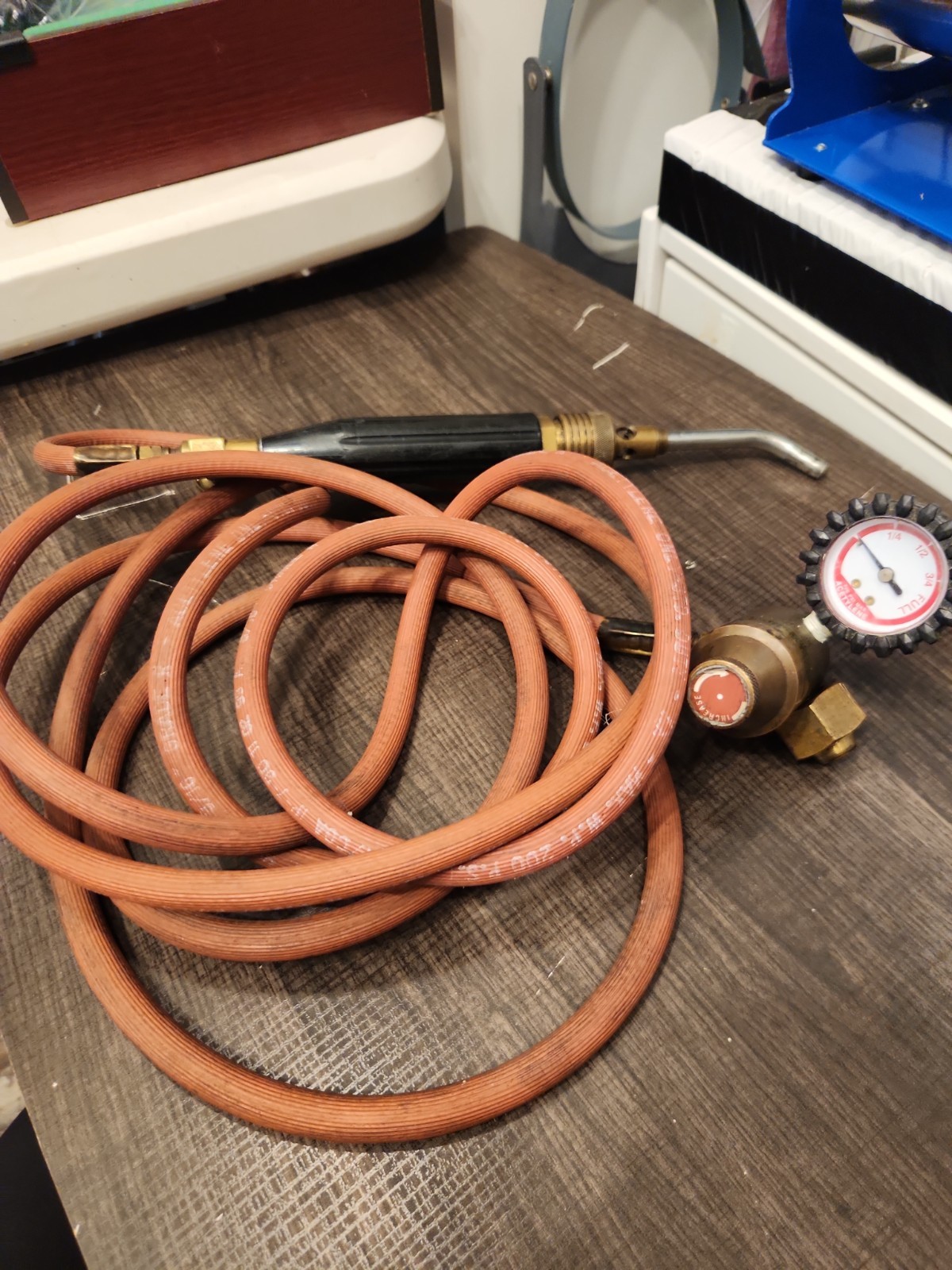 Goss Plumber's Torch Hot Turbine Flame Air Acetylene w/ regulator Made in USA