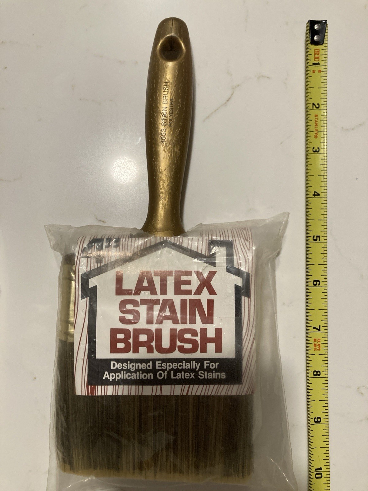 NEW OLD STOCK Wooster Brush Company 4053 Stain Brush 4"