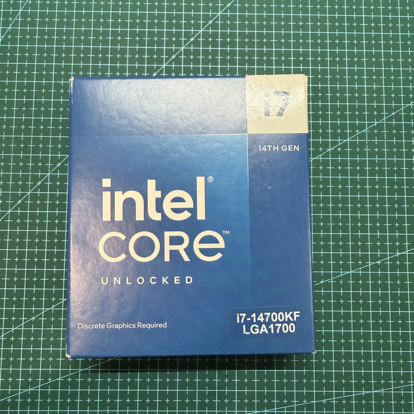 Intel Core i7-14700KF CPU 14th Gen LGA 1700 20-Core Desktop Processor