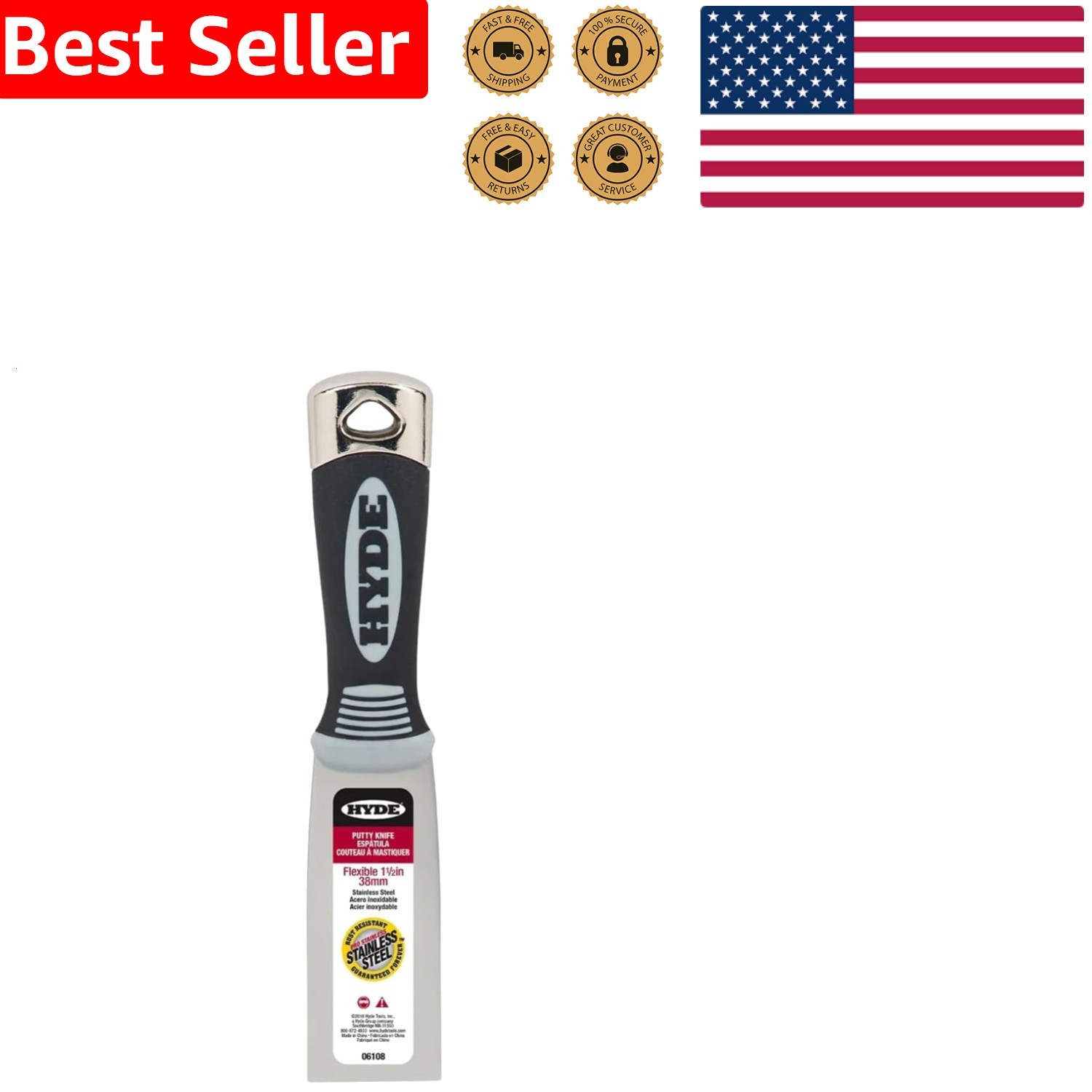 Flexible Stainless Tool Durable Hammer Head Home Improvement