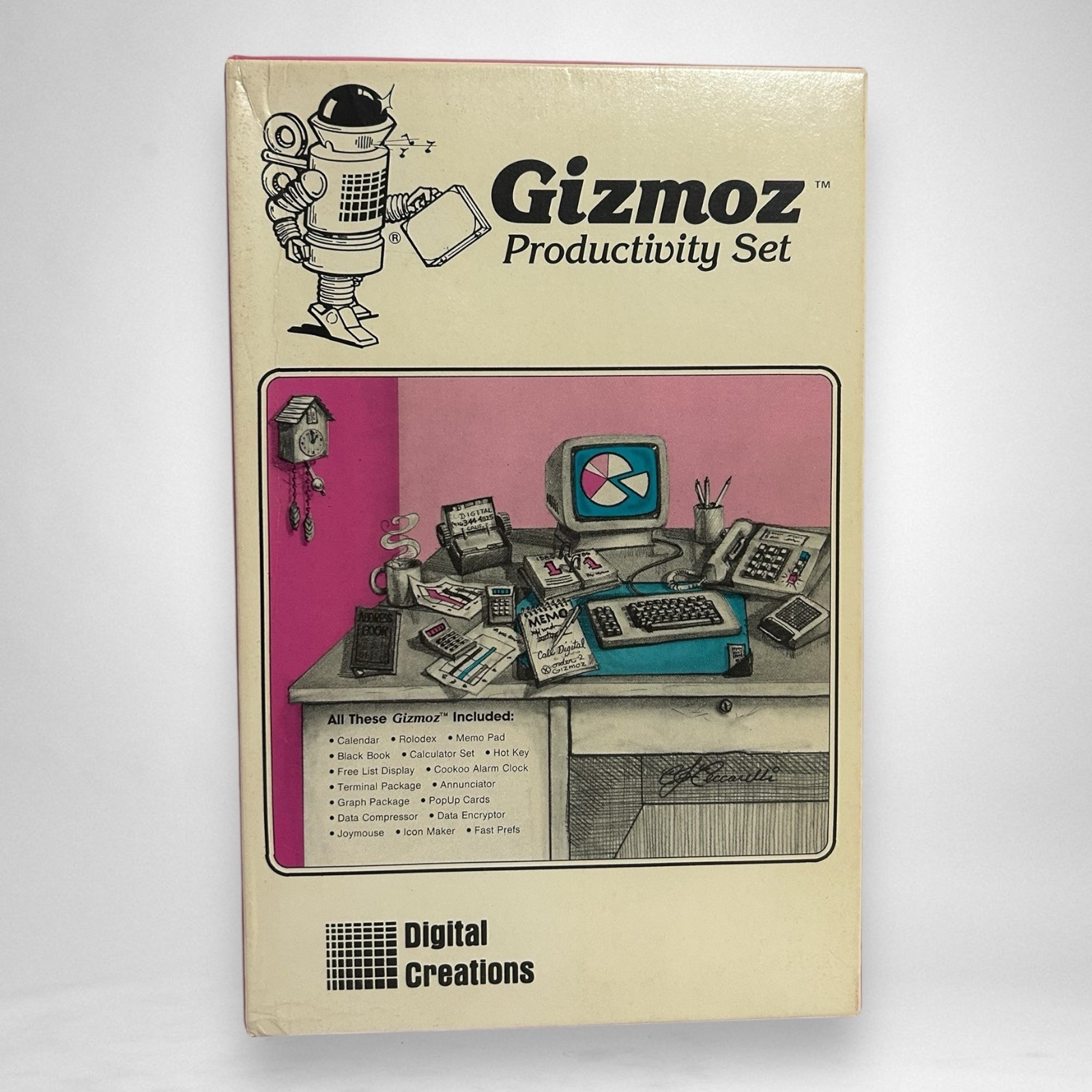 Gizmoz Productivity Set Commodore Amiga Floppy Software