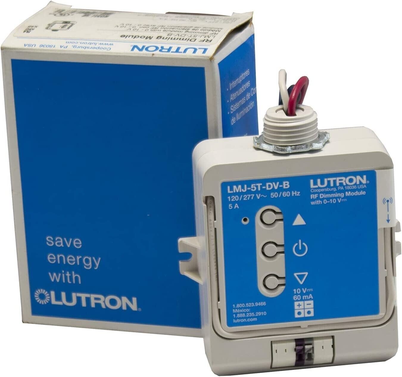Lutron LMJ-5T-DV-B RF Dimming Module with 0–10V LMJ 5T DV B - NIB - Price each-