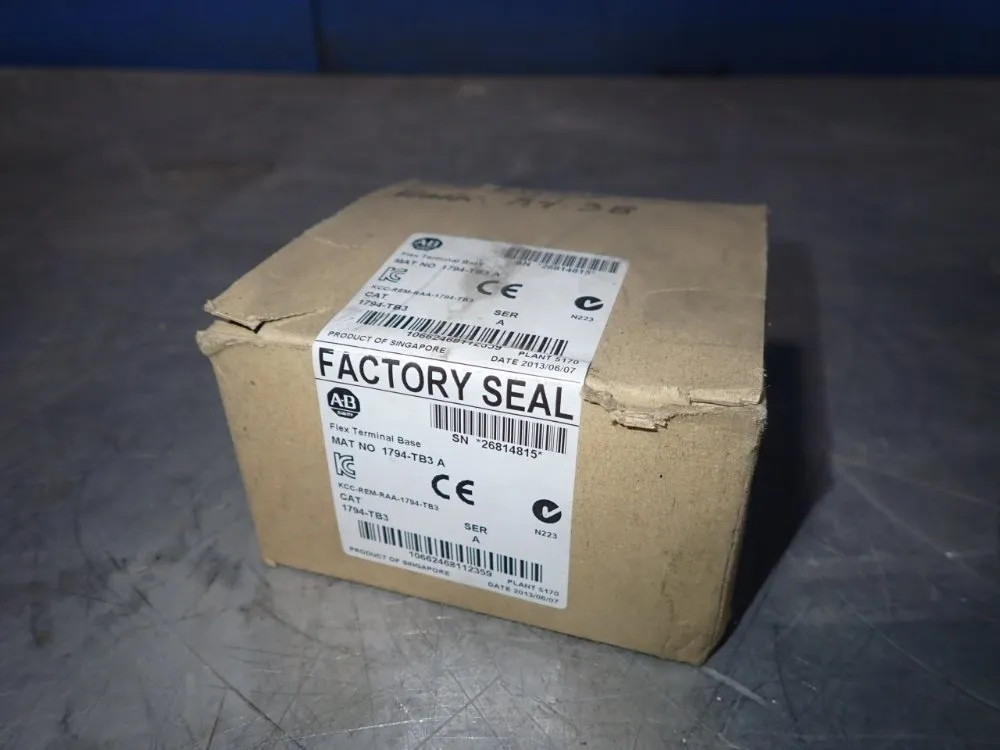 ALLEN BRADLEY 1794-TB3 FLEX TERMINAL BASE  04200601019