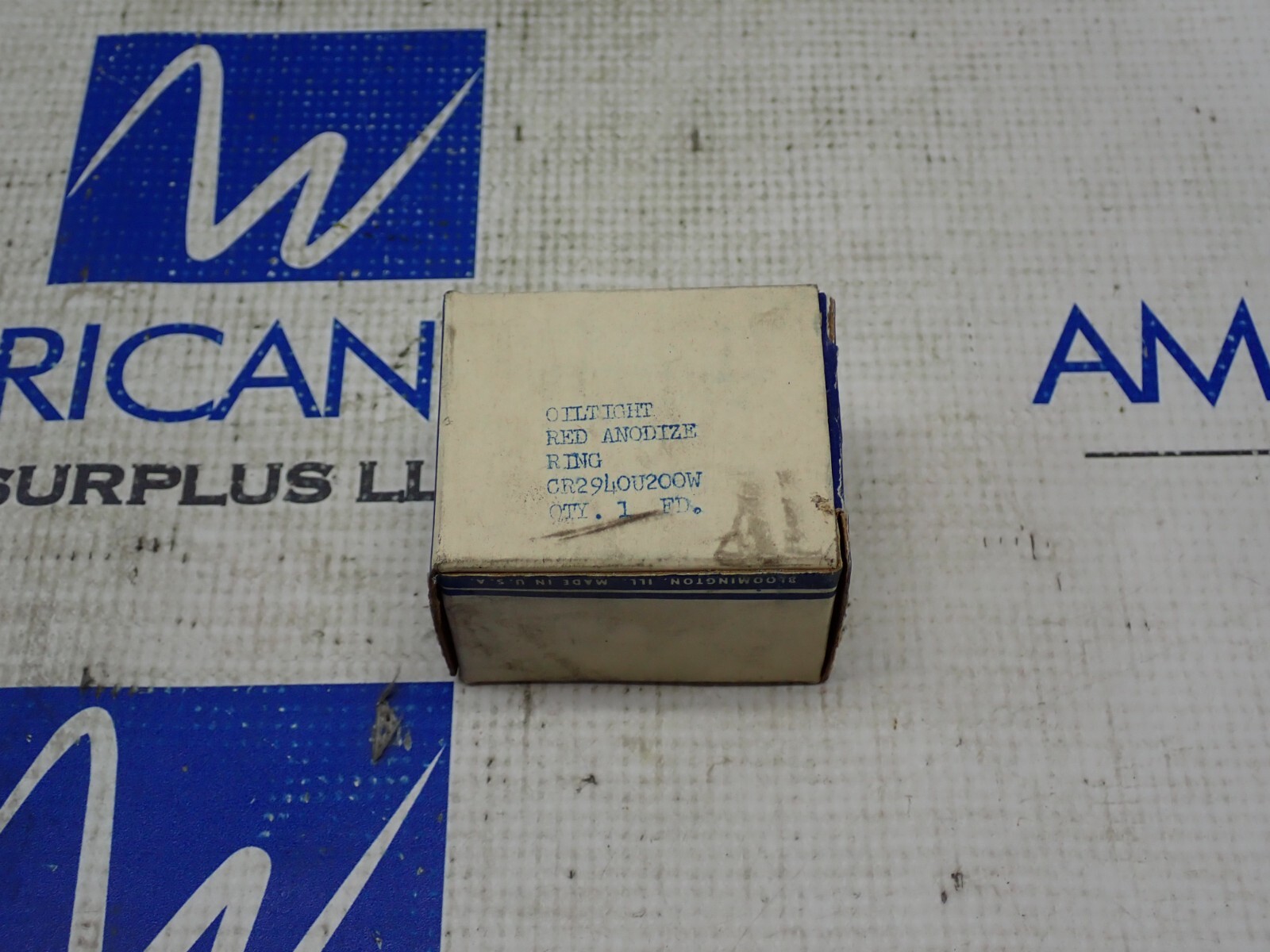 GE Oiltight Red Anodize Ring CR2940U200W Lot of 3