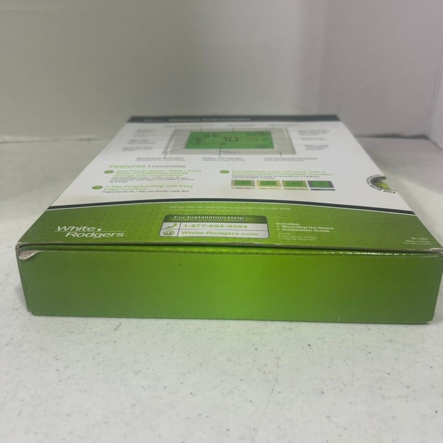 White Rodgers UP400 Universal Programmable Touchscreen Thermostat 7 Day