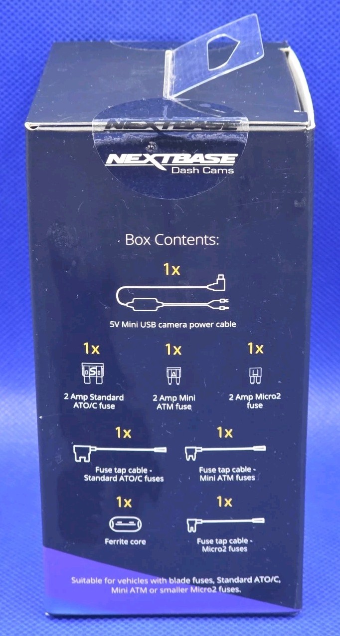 Genuine NEXTBASE Series 2 Hardwire Kit - Black