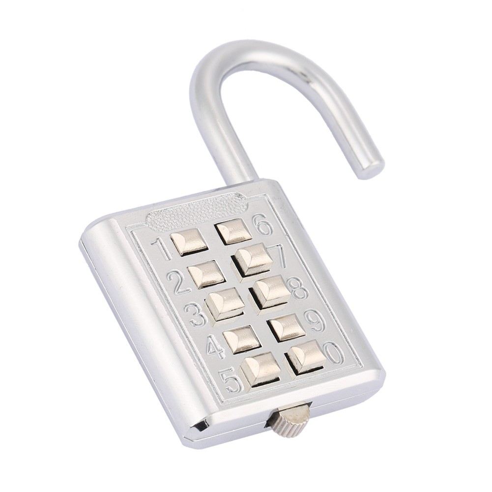 5 Digit Combination Padlock Zinc Alloy Password Lock For Door School Gym