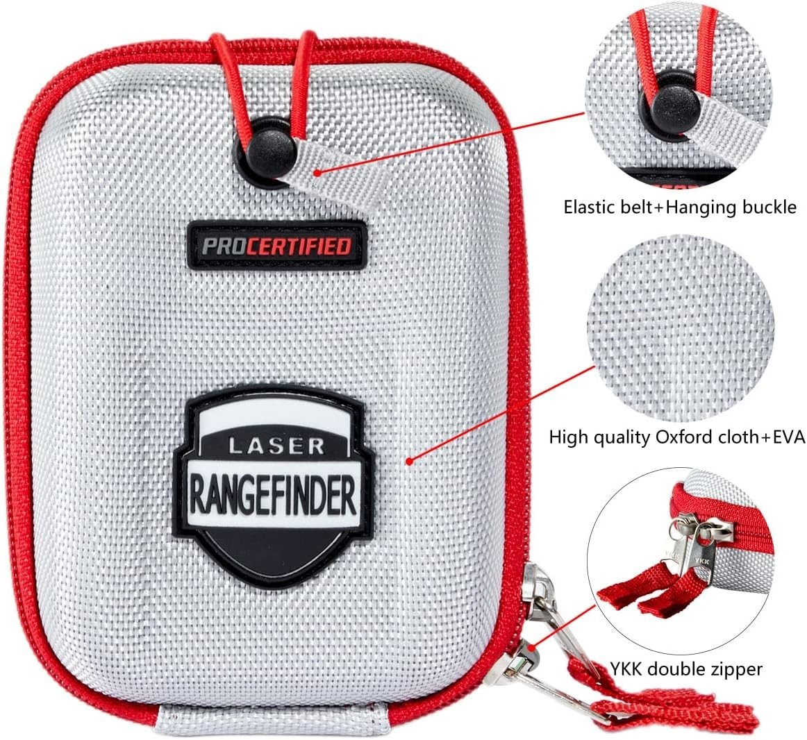 Golf Rangefinder Hard Shell EVA Carry "Case" Compatible with Bushnell & Callaway
