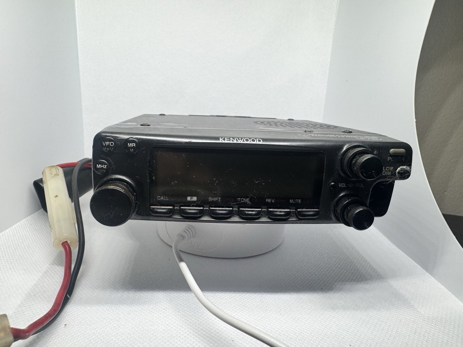 kenwood TM-732a Working, Complete W/ Mounting Brackets And Hand Mic