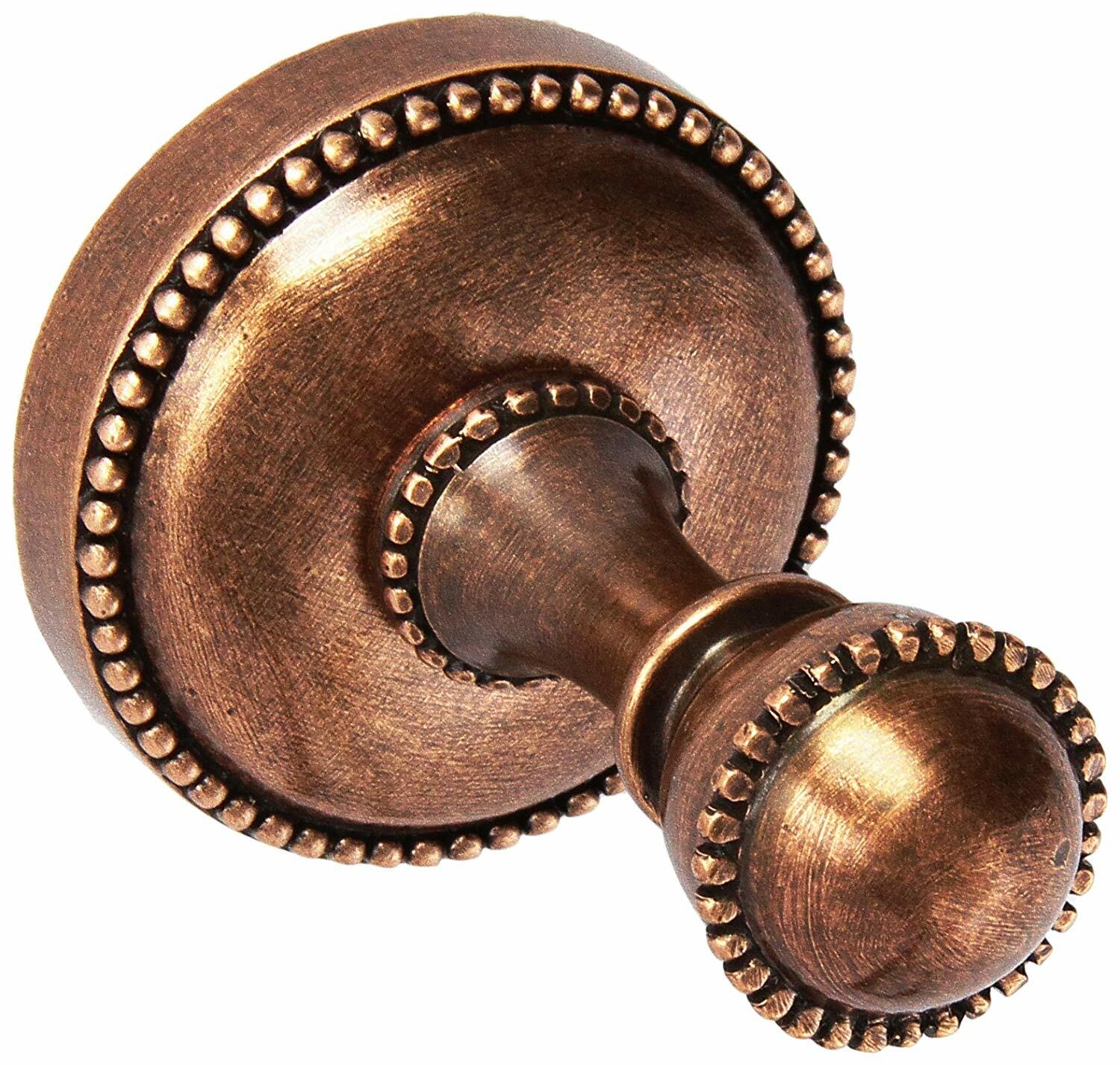 Vicenza Designs PO9006 Sanzio Robe Hook, Large, Antique Copper New