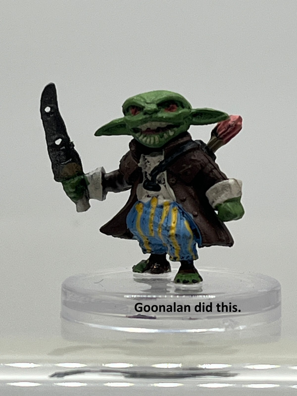 D&D Pathfinder Mini Bestiary Unleashed 02 Goblin Warchanter Dogslicer