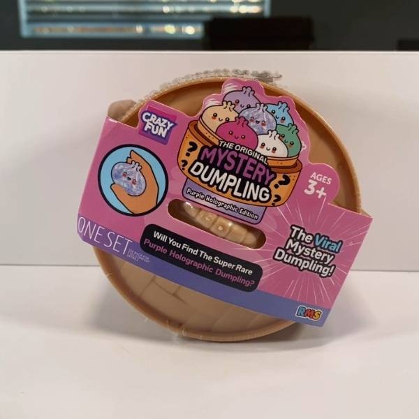 Crazy Fun The Original Mystery Dumpling Purple Holographic Edition New With Box.