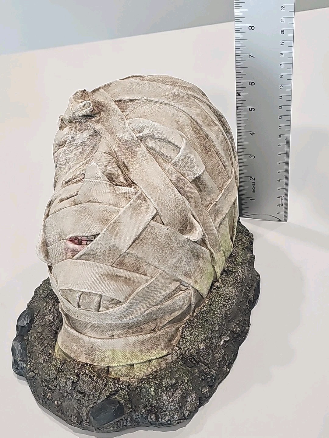 Mummy Head Prop Decor Decroative Halloween ⭐️⭐️FREE SHIPPING ⭐️⭐️